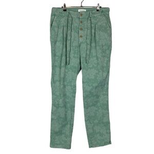 Sundance Green Floral Pants